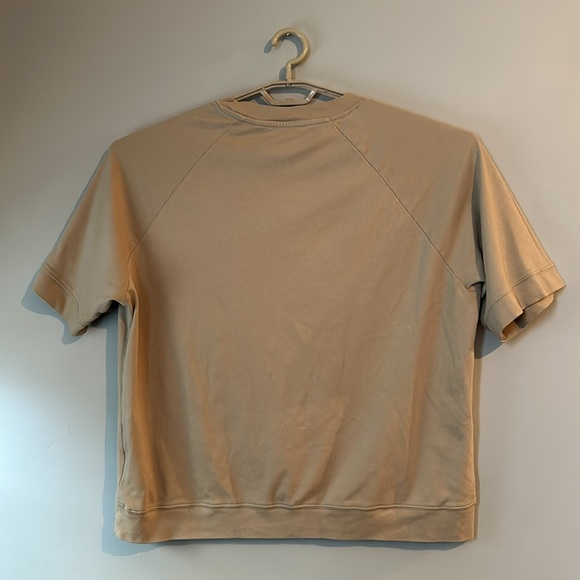 Parasuco T Shirt XL Metallic Silver & Tan - Picture 4 of 9